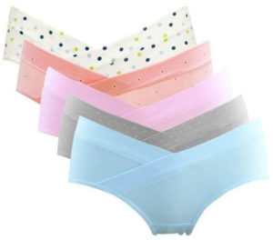 Women's Under the Bump Maternity Panties by GIFTPOCKET, Best Low Waist Postpartum Underwear
