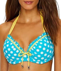 Pour Moi Starboard Halter Bikini Top, best bikini tops for big bust, best bathing suits for large chest
