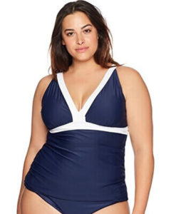 Amazon Brand - Coastal Blue best women's plus size one piece swimsuit