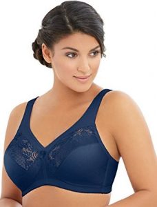 Glamorise Women's Plus Size, Full Figure and Wirefree Minimizer Support Bra, best minimizer bra for full figure, best bra for shoulder pain relief