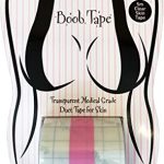 Secret Weapons New Boob Tape - Breast Lift Tape - Roll of Clear Invisible Medical Grade Body Tape & Backless Strapless Bra Tape for Skin! A-E Cup Only Uncut 16.4 feet. One of the best tape for breast support