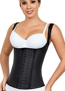 Pandolah Sport Latex Steel Boned Compression Waist Training Cincher XS-6XL. A top rated waist trainer for lower belly fat