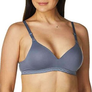 Warner's Women's Cloud 9 Wire-Free Contour Bra. Best bra for cleavage enhancing
