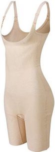 Amazingjoys open bust bodysuit, seamless for women, best body shaper for tummy and muffin top