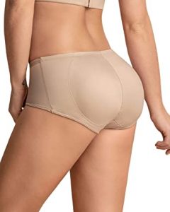 Leonisa butt lifter and enhancer panties underwear for women with removable pads. One of the best panties in our review of types of panties and their names.