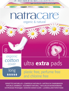 Natracare Ultra Extra Winged sanitary napkins, best postpartum pads for sensitive skin, best post partum pads, best pads for after baby