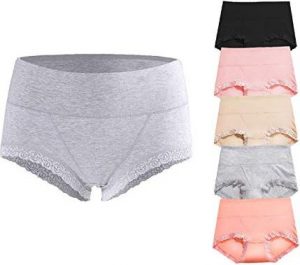 OPIBOO Soft Cotton Underwear Panties, Mid to High Waist Briefs, most comfortable women's underwear, best underwear for women's health, best type of underwear for women's health, best postpartum underwear