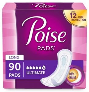 Poise incontinence pads for ultimate absorbency, best pads for after birth bleeding