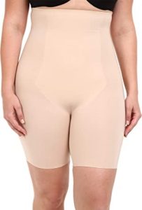 SPANX Shapewear for Women Lightweight Layer Open-Bust Mid-Thigh Bodysuit (Regular and Plus Sizes). One of the best Spanx for an open-bust wedding gown