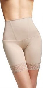 Squeem women's alluring mid thigh short, best shapewear for thighs, hips and muffin top, best muffin top shapewear