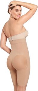 Leonisa Tummy Control Shapewear Short for Women with High Waisted and Butt Lifter. Best shapewear for bum and tummy
