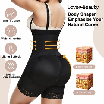 Are you undecided about what to wear under short dresses? The best shapewear for under short dresses is Lover-Beauty Shapewear for Women Tummy Control Body Shaper Butt Lifter Thigh Slimmer Faja Plus Size with Zipper Crotch