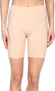 Wondering what to wear under dresses that are too short? Get this SPANX Shapewear for Women Lightweight Layer Mid-Thigh Shaping Short