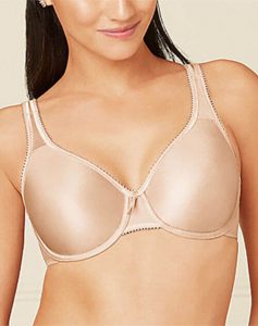Wacoal Women's Full Figure Basic Beauty Underwire Bra. best bra for side bulge. One of the best bras for fibrous breast changes