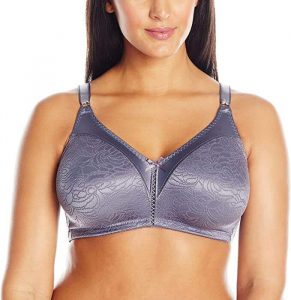 Bali Women's Double Support Spa Closure Wirefree Bra DF3372. best bra for sagging breasts without wire. One of the best bras for post-breast surgery recovery and for promoting lymph drainage