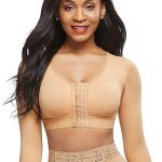 FeelinGirl Arm Shaper for Women Post Surgery Arm Lipo Compression Sleeves Slimming Arm Faja, Best Front Closure Shapewear Bra. Here is a compression that doesn't put pressure on your elbow creases. One of the best post surgical compression bras
