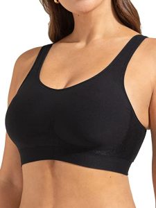 Shapermint Compression Wirefree High Support Bra for Women Small to Plus Size Everyday Wear, Exercise and Offers Great Back Support. One of the best bras for preventing shoulder strain