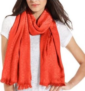 Calvin Klein Women's Pashmina Scarf, one of the best scarf for covering the belly when you wear a pencil skirt