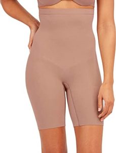 SPANX Women's Higher Power Shorts for strapless and shoulder-less dresses