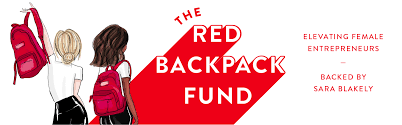 Sara Blakely helping women. The Red Backpack Fund supports female entrepreneurs with a grant of $5,000