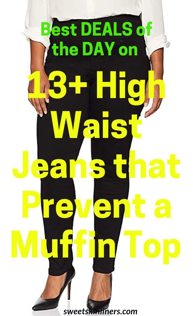 An expert review of the best high waisted jeans for muffin top