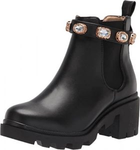 Steve Madden Women's Amulet Ankle Boot for pairing with casual jerseys