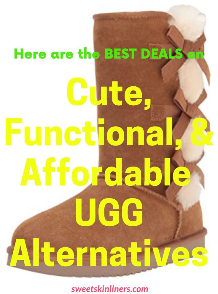 An expert review of the best women's UGG look alikes, boots that look like UGGs, best UGG alternatives