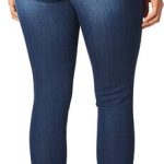 Democracy Women's Ab Solution Jeggings, one of the Best Jeans with Faded Butts. The butt highlights are used to create the illusion of a bigger bum