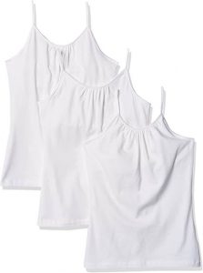 Hanes Little Girls' Cami with Shelf Bra. One of the best teens camisole with built-in bra