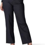Lee Women's Plus Size Flex Motion Regular Fit Trouser Pants. A classic pair of formal pants for chubby ladies