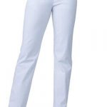 Lee Women's Relaxed Fit Straight Leg Jeans, one of the best white jeans for cellulite
