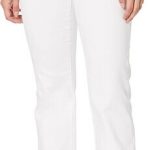 NYDJ Women’s Barbara Boot-Cut Jeans, one of the best white jeans for office or formal wear