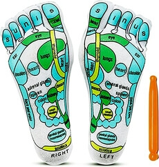 WZPUSMART Acupressure Massage Socks for Women and Men, Feet Massage Socks with Five Separate Toes