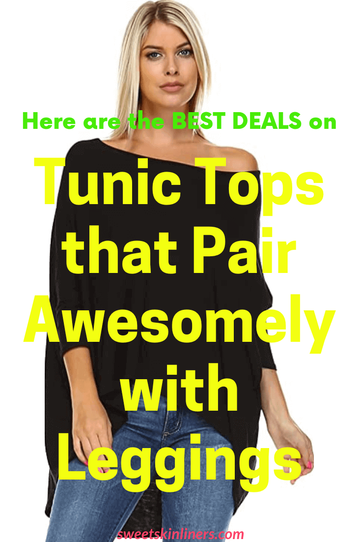 An expert's advice on tunic tops for women to wear with leggings