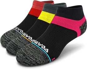The WoaWoa Moisture Wicking Socks for Sweaty Feet, One of the Best Odor Control Anti Blister Socks